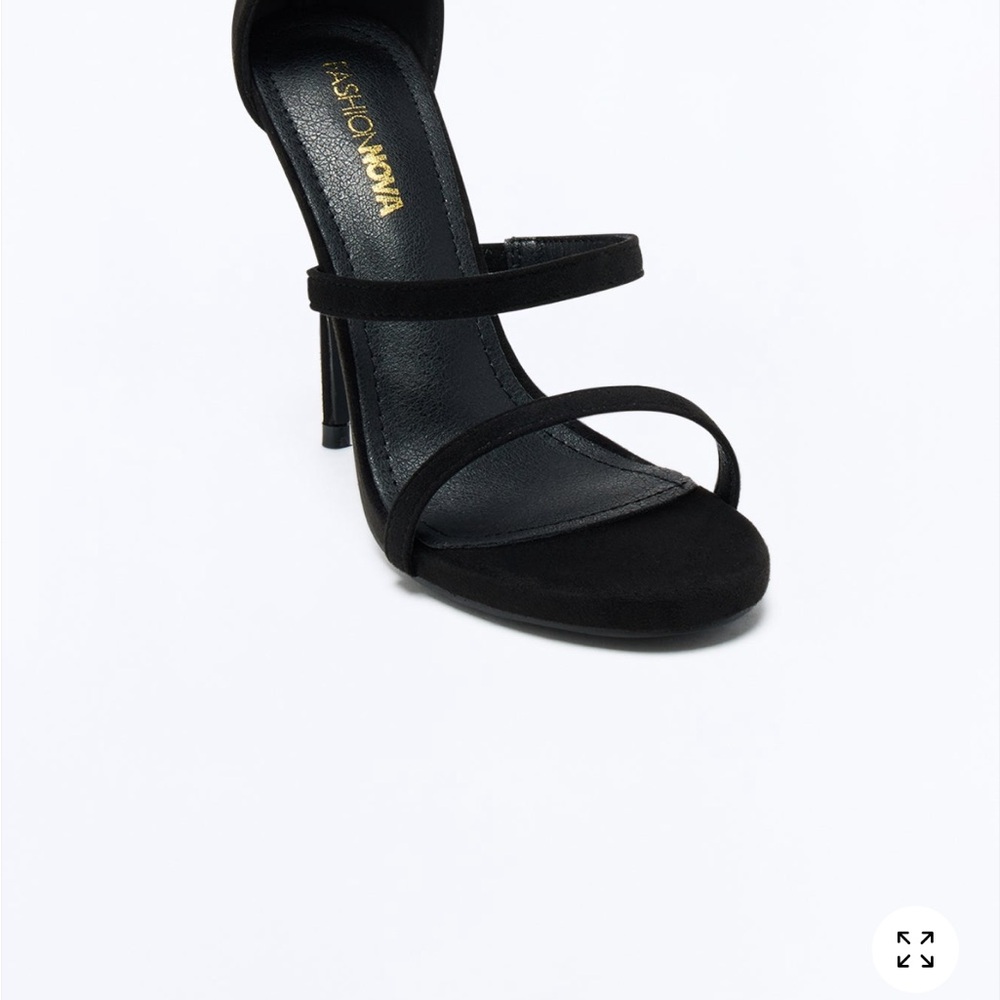 Fashion Nova Elegant Black Heels